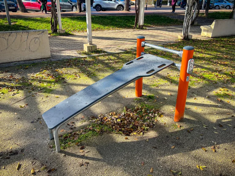 Parque de Calistenia Avenida Entrevías En Puente De Vallecas