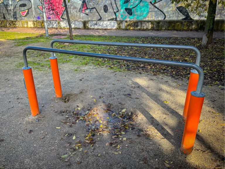 Parque de Calistenia Avenida Entrevías En Puente De Vallecas