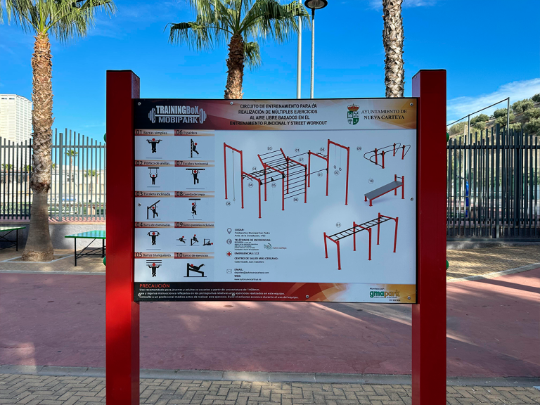 Parque de Calistenia en Nueva Carteya