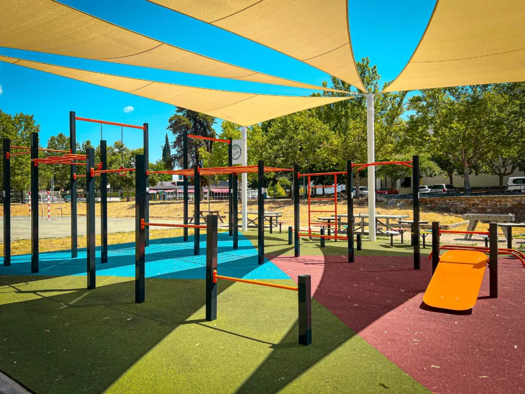 Parque de Calistenia en el Campus de Rabanales