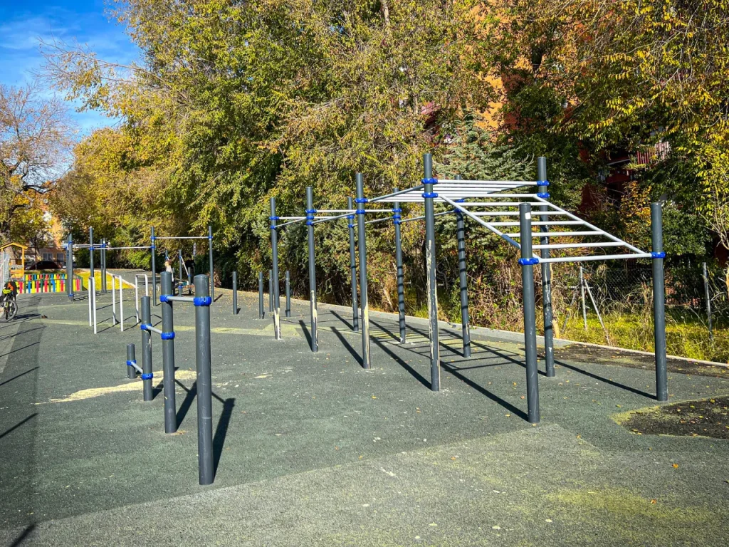 Parque de Calistenia Palomeras Bajas Puente De Vallecas
