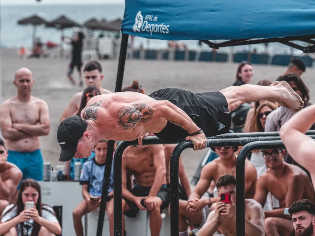 Edu Villar haciendo una exhibición 4º Stage (Rincón de la Victoria)