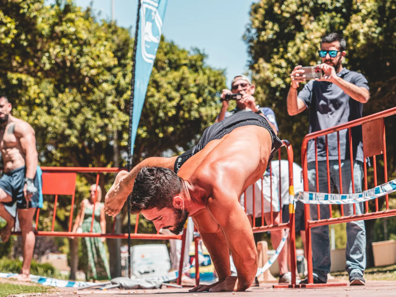 Jose López haciendo HK Final II Copa de Málaga