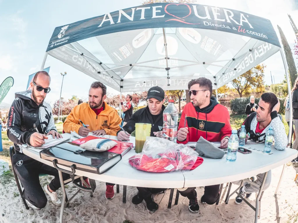 Mesa de jueces de FreeStyle 2º Stage (Antequera)