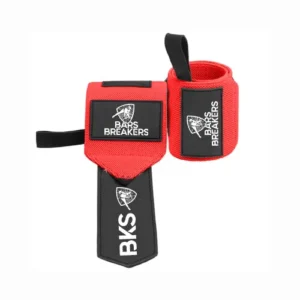 Muñequeras rojas BKS