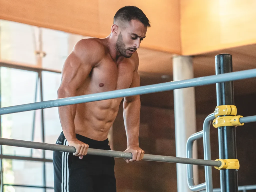 Muscle up de Javi Ales