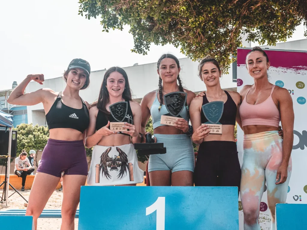 Pódium FreeStyle Femenino Final III Copa de Málaga