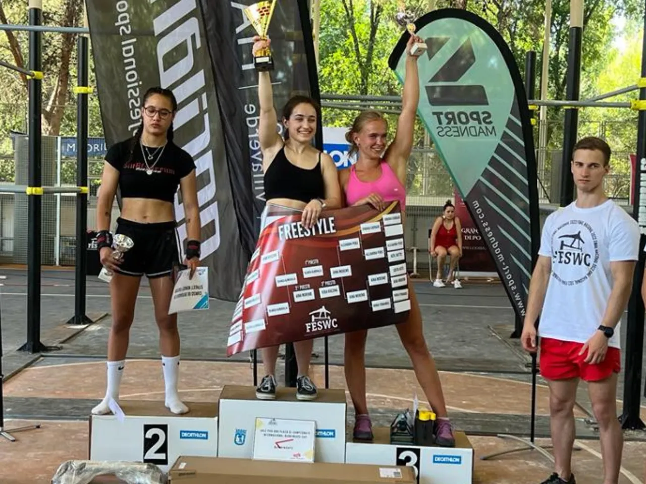 Pódium FreeStyle Femenino Final de España 2022