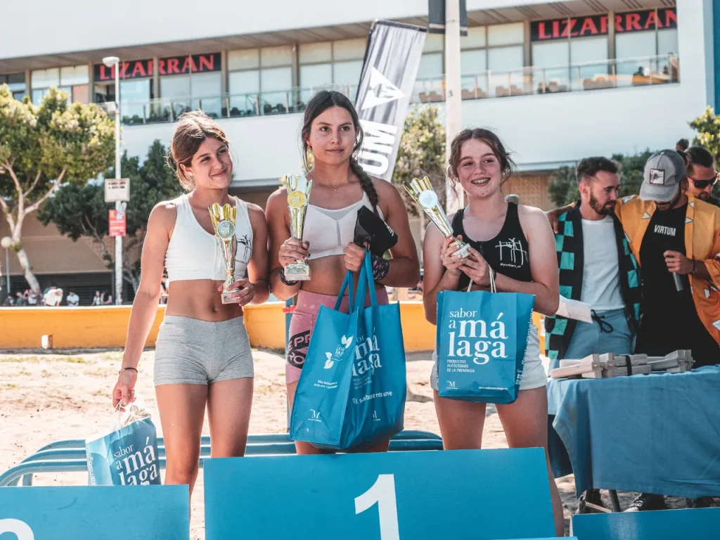 Pódium FreeStyle Femenino II Copa de Málaga