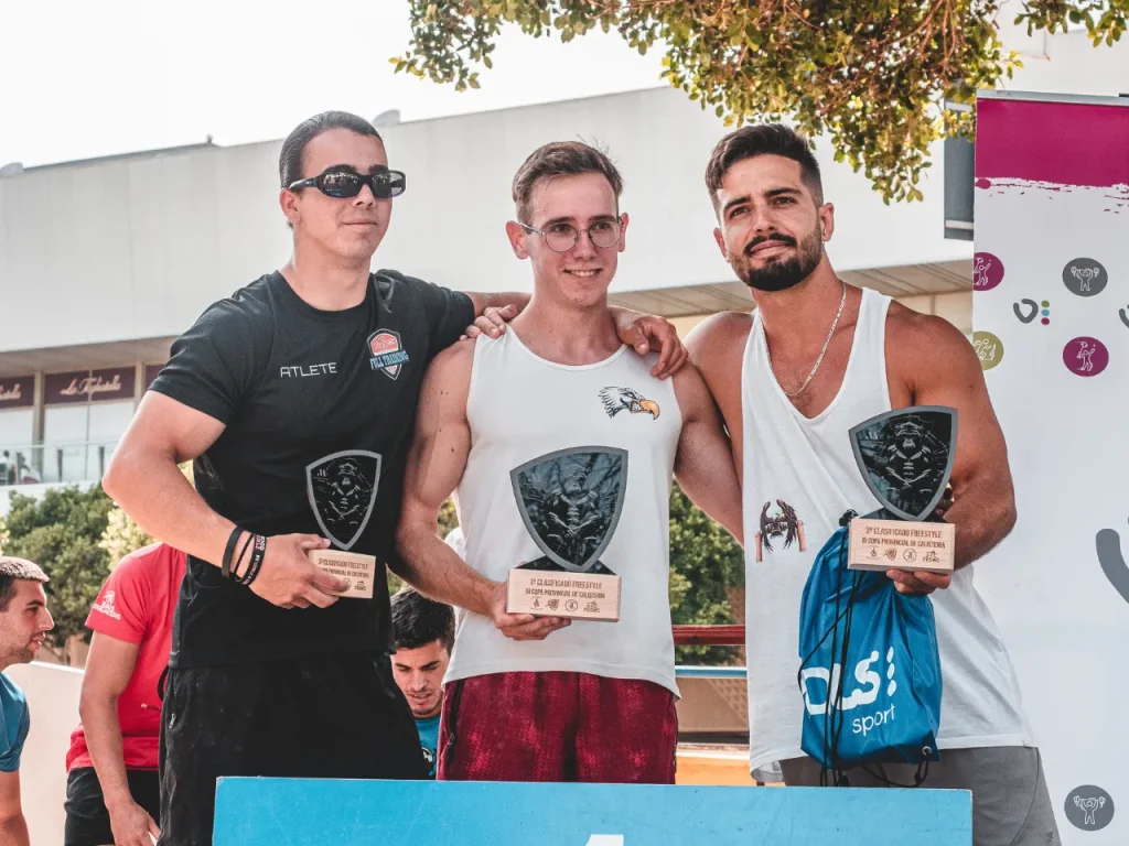 Pódium FreeStyle Masculino Final III Copa de Málaga
