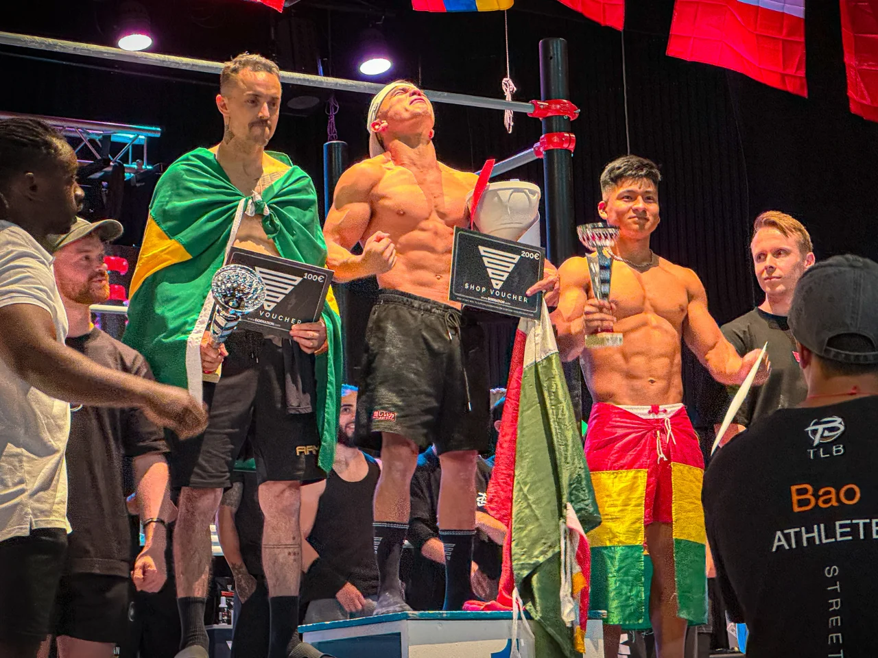 Podium FreeStyle Masculino de las SWUB VI