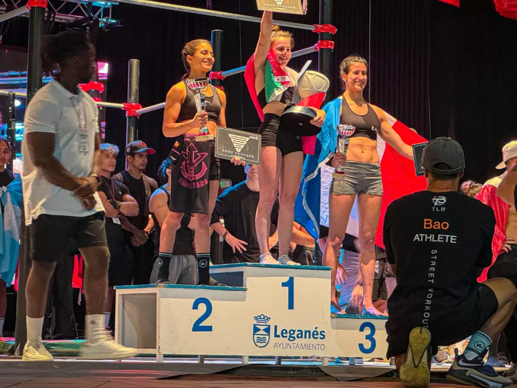 Podium FreeStyle femenino de las SWUB VI