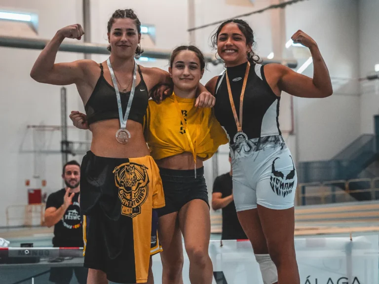 Podium Freestyle Femenino Final de España de Street Workout 2024