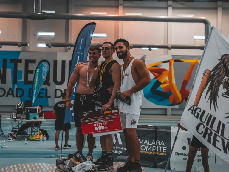 Podium Freestyle Masculino Final de España de Street Workout 2024