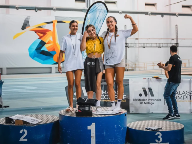 Podium Powerfree Femenino Final de España de Street Workout 2024