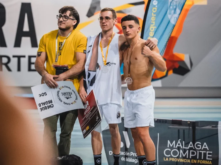 Podium Powerfree Masculino Final de España de Street Workout 2024