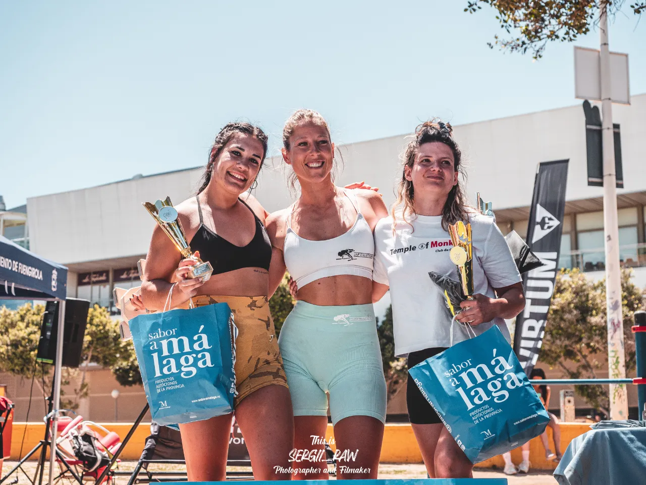 Pódium Resistencia Femenina II Copa de Málaga