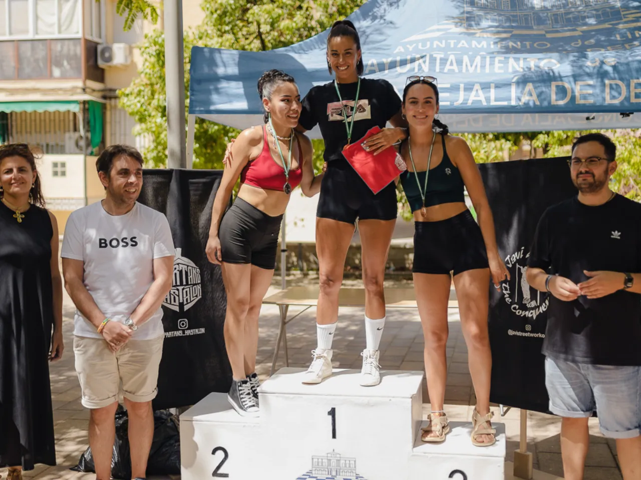 Pódium Resistencia Femenina Intermedio II Stage Linares