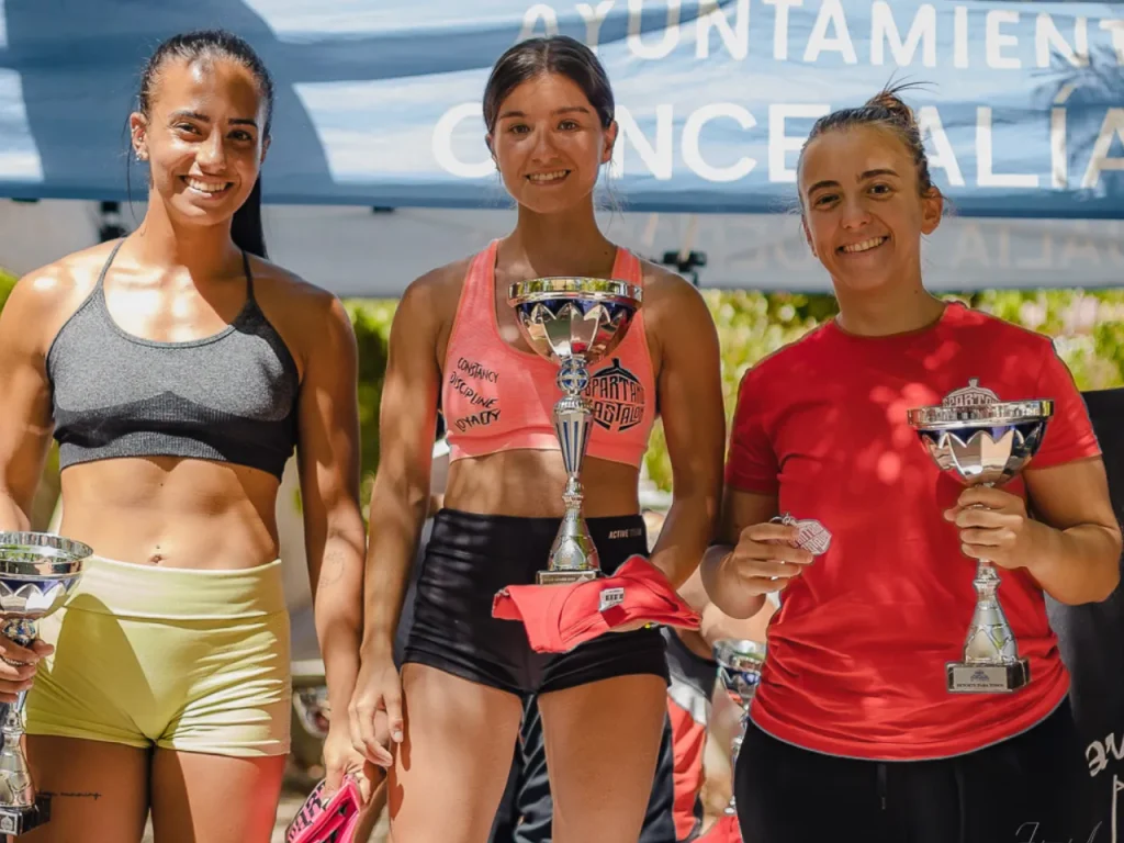 Pódium Resistencia Femenina Pro II Stage Linares