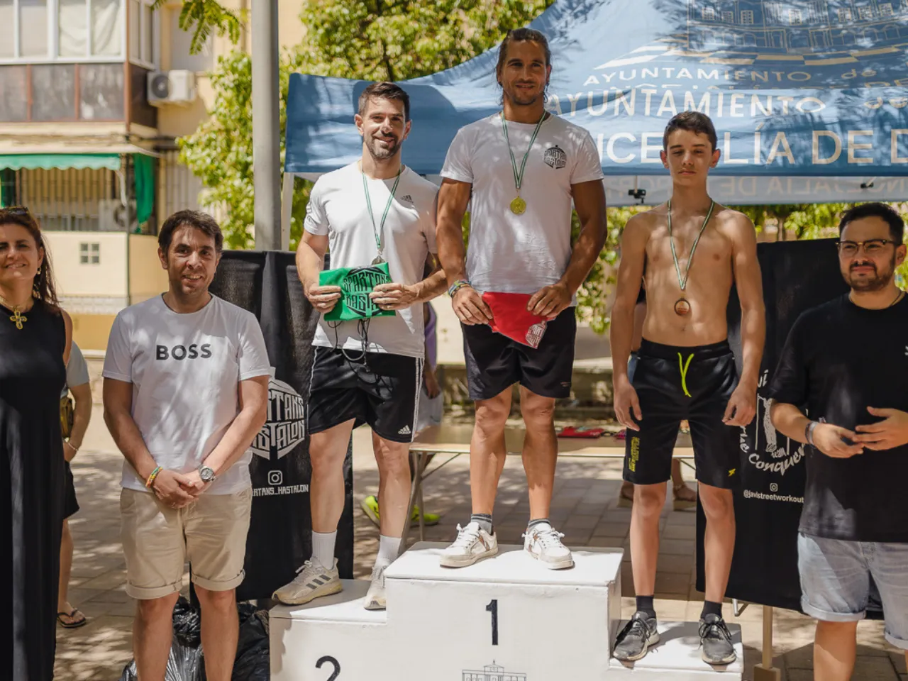 Pódium Resistencia Masculina Intermedio II Stage Linares