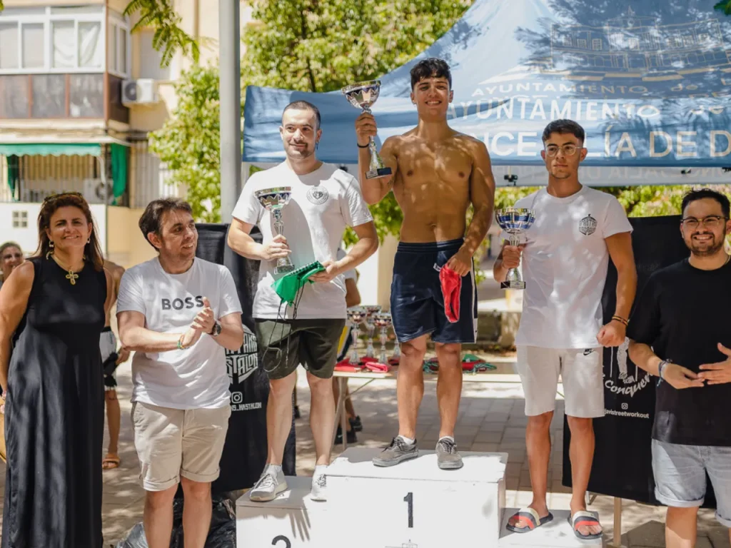 Pódium Resistencia Masculina Pro II Stage Linares