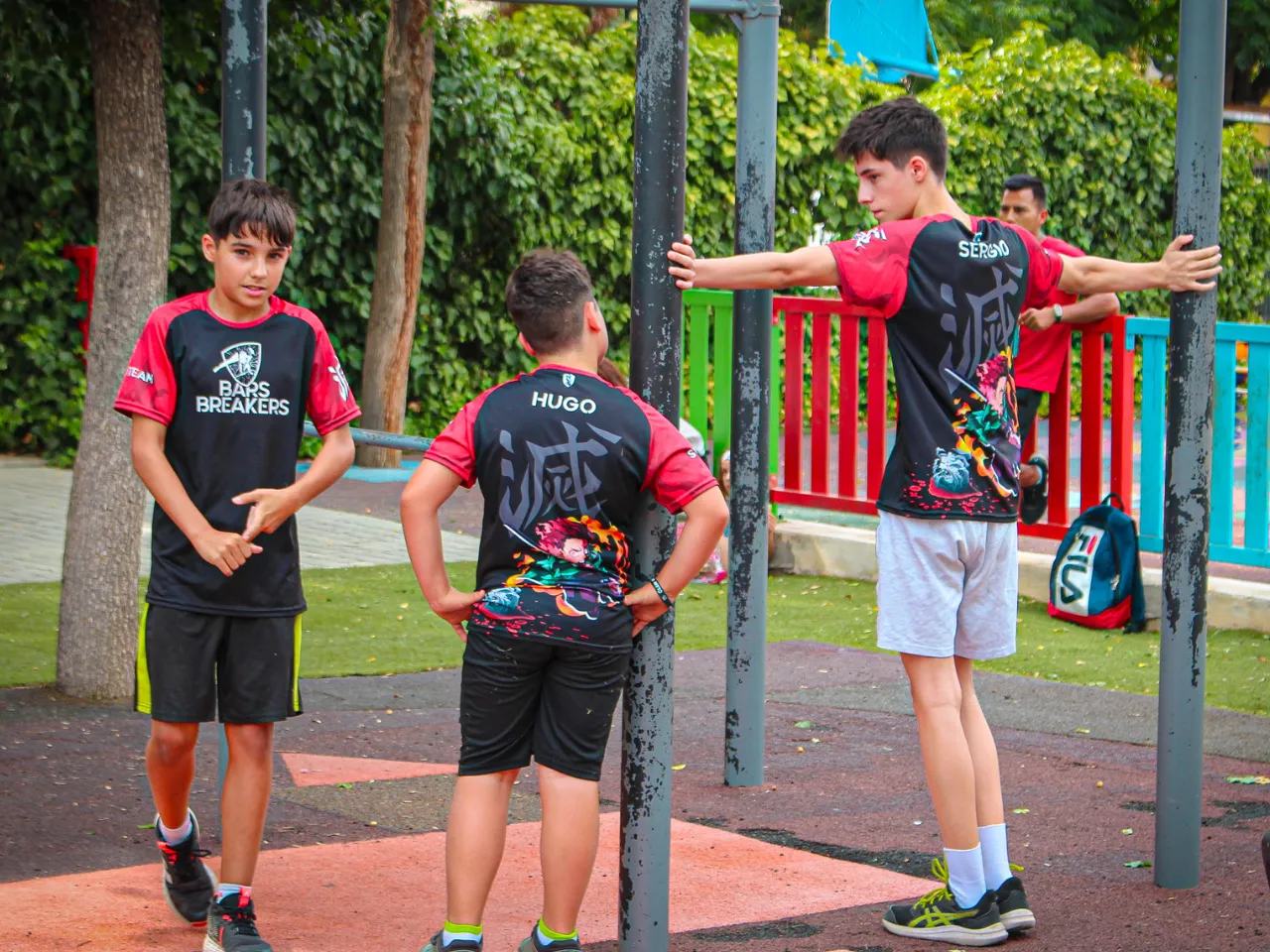 Preparación de los chicos - Bars Breakers Academy Battles I