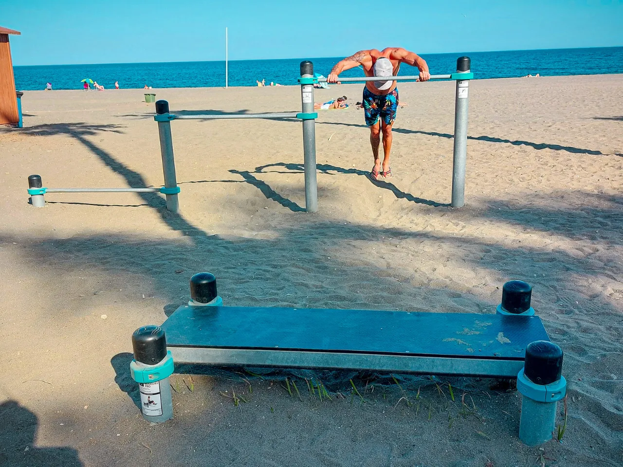 Triple Bara Francesa y Banco Abdominal - Kenguru Estepona