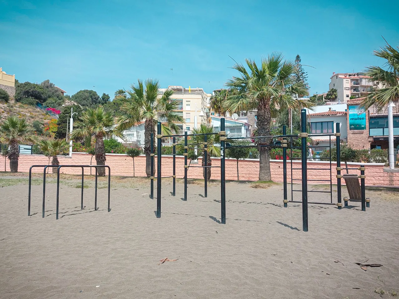 Vista general del parque Peñón del Rincón de la Victoria