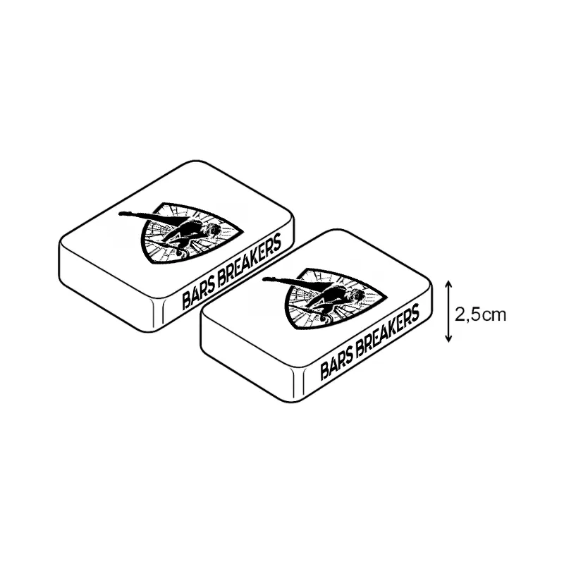 Boceto - Bloques Canes Handstand 2,5 cm