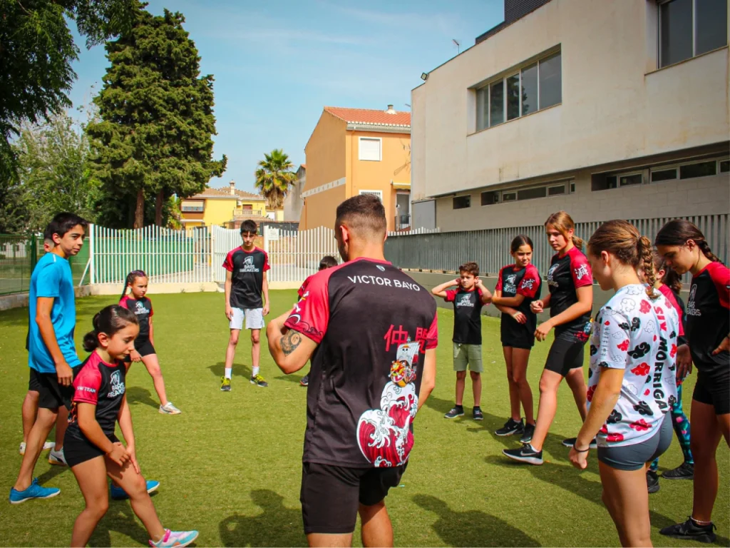 Calentamiento en clases de BKS Academy