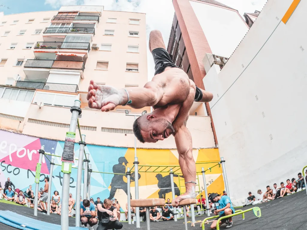 Jap Calisthenics haciendo pino a una mano 3º Stage (Marbella)