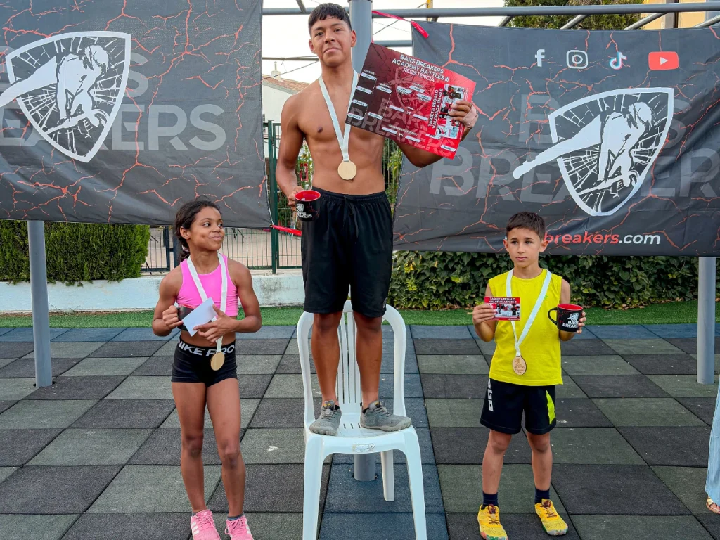 Podium de resistencia en BKS Battles