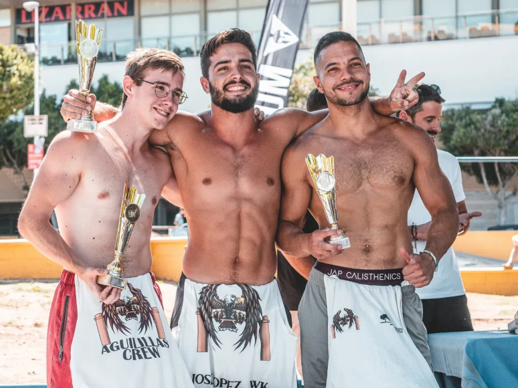 Pódium FreeStyle Masculino II Copa de Málaga