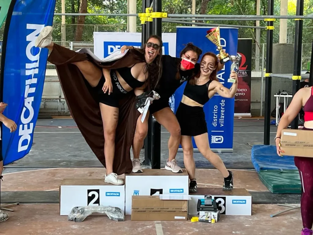 Pódium Workout Style Femenino Final de España 2022