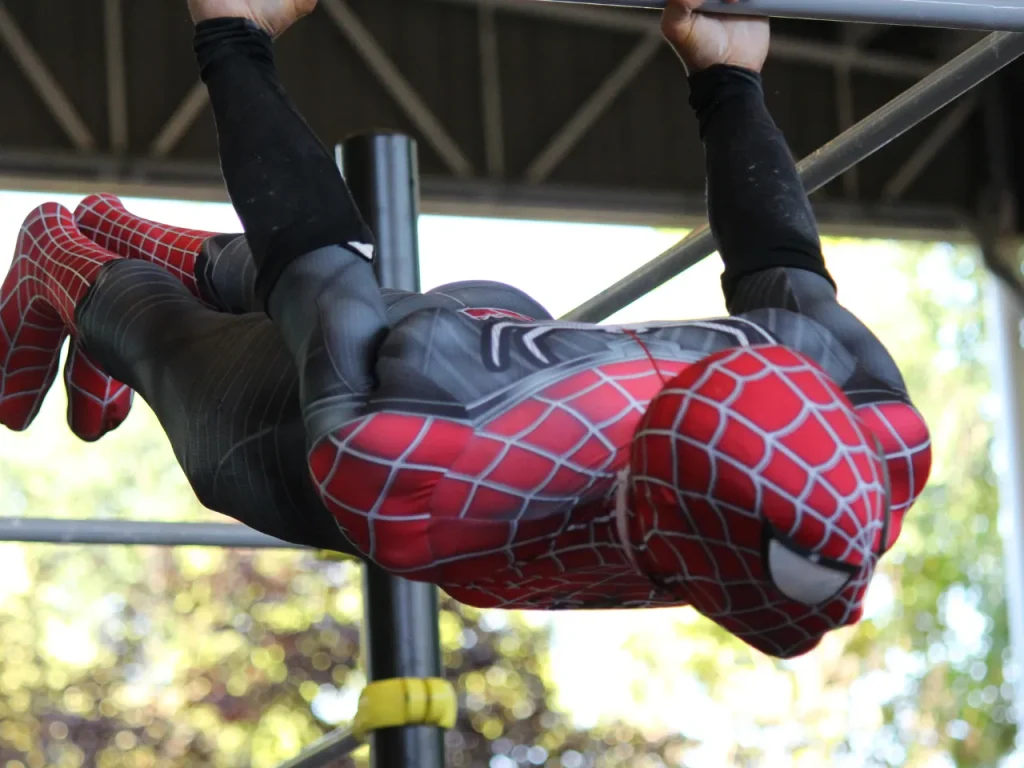 Spiderman en Workout Style Final de España 2022